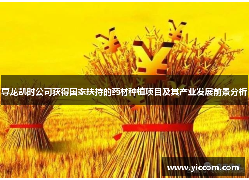 尊龙凯时公司获得国家扶持的药材种植项目及其产业发展前景分析